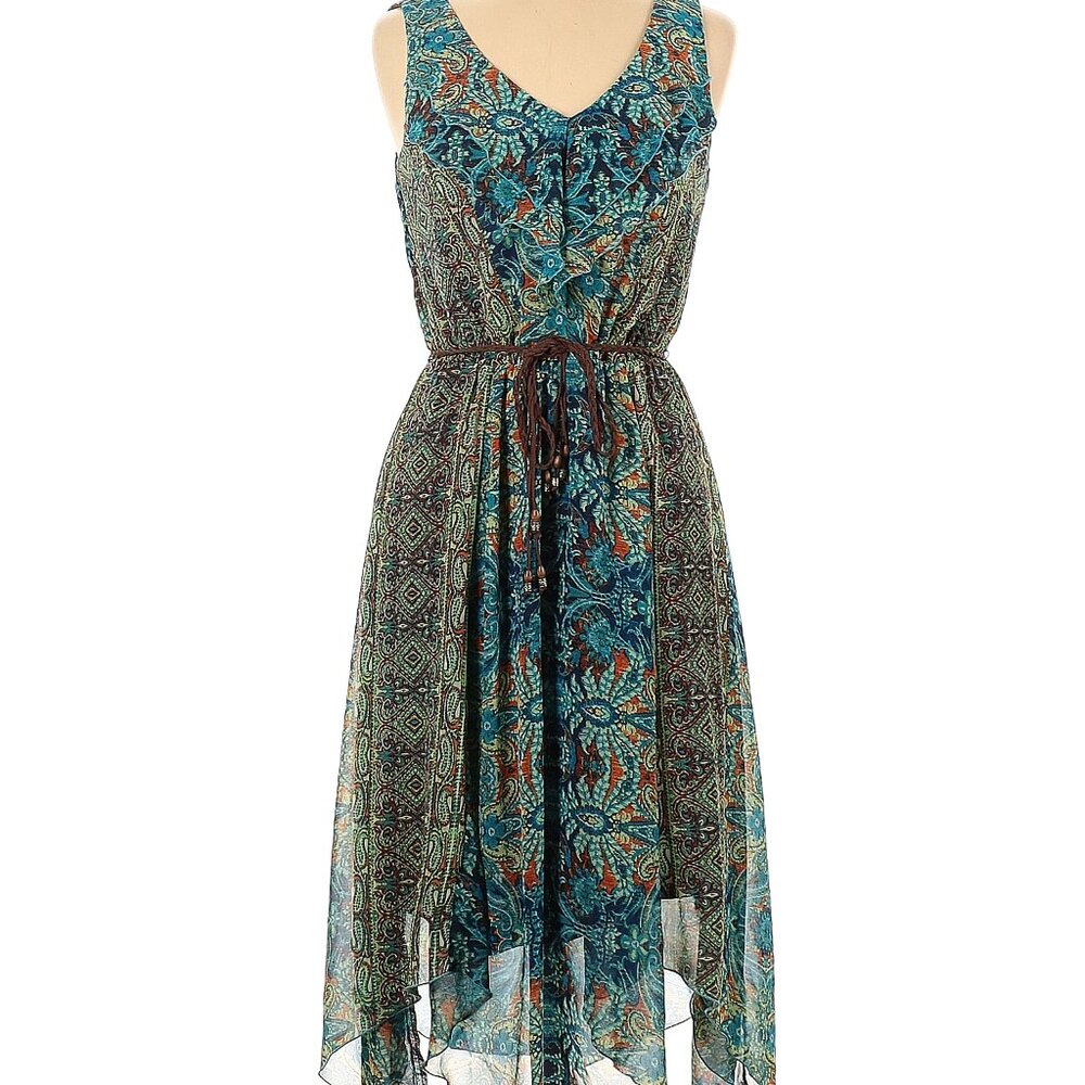Rabbit Rabbit Designs Dress with Handkerchief Hem
